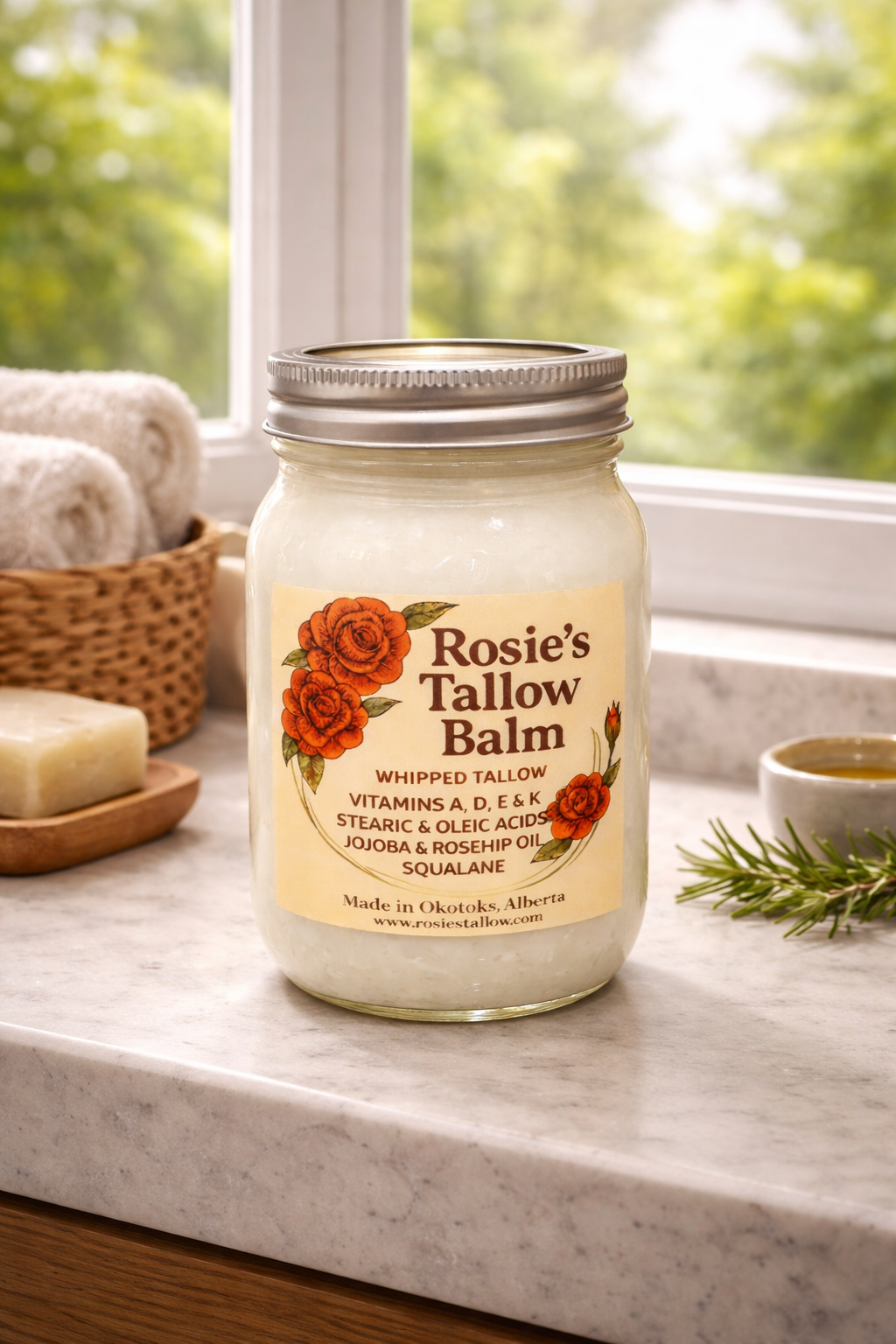 16OZ Whipped tallow balm